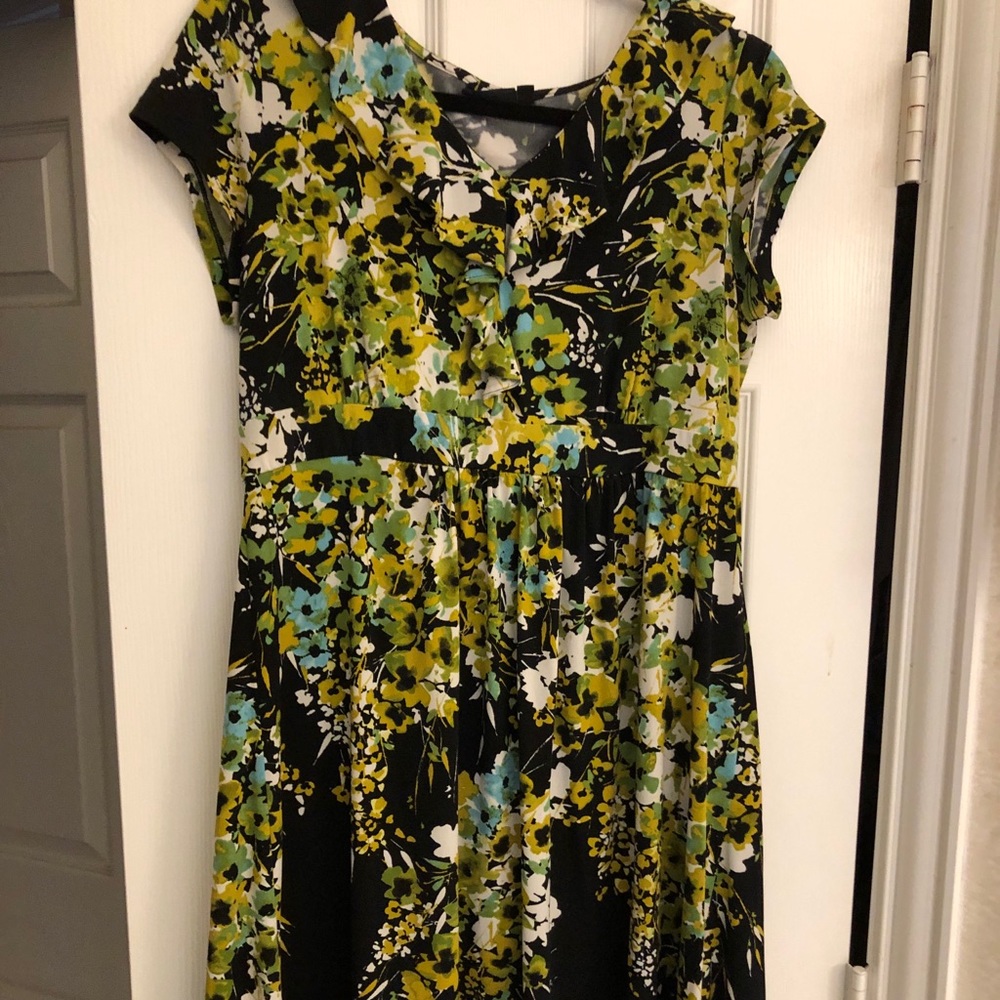 Retro Floral Dress